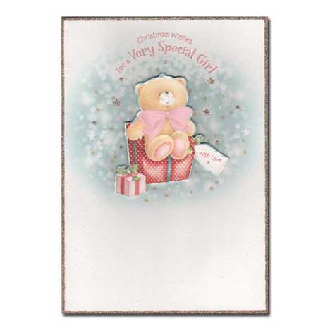Very Special Girl Forever Friends Christmas Card